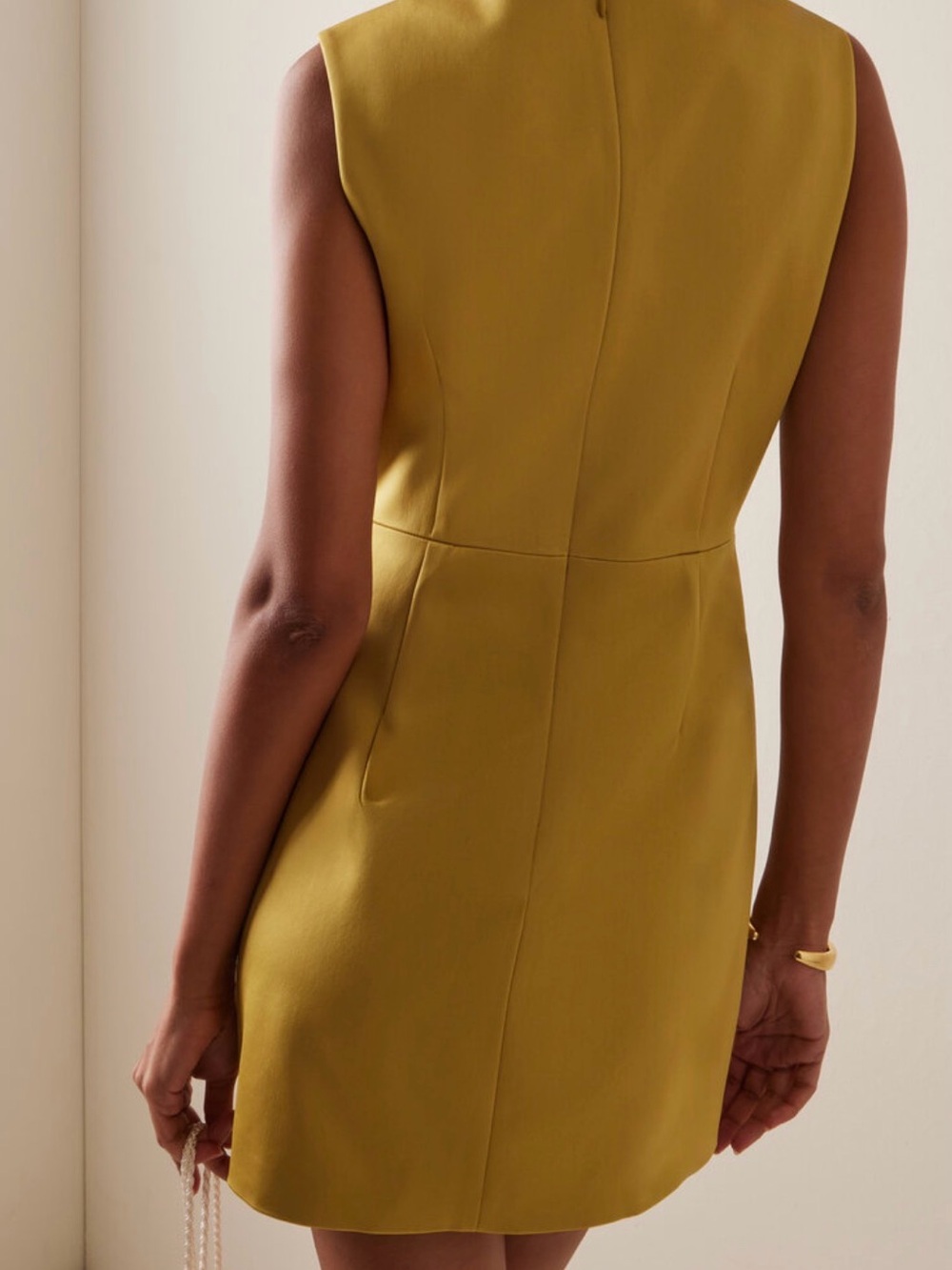 STAUD Garden Satin Mini Dress - Picture 3 of 6